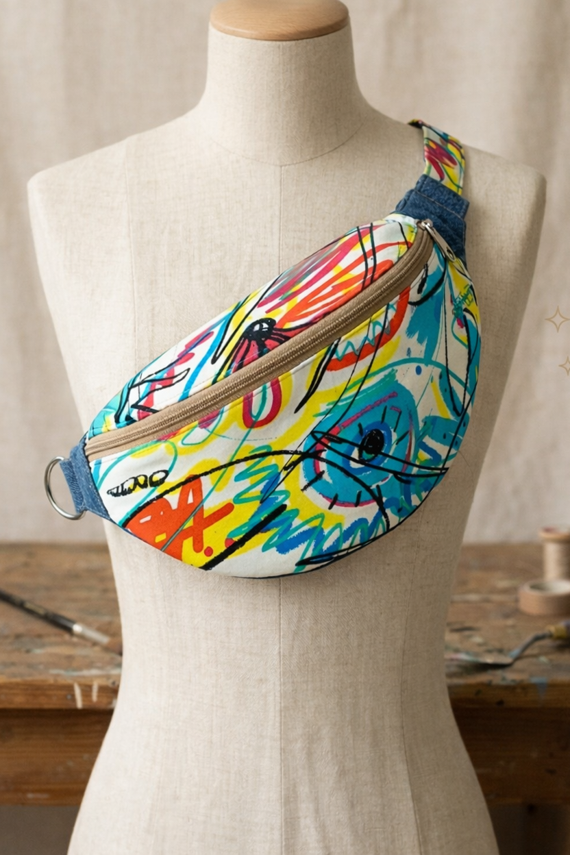 TYLEN — Banane XL Full textile graphique